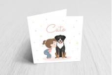 Kusje aan hond Kusje aan hond